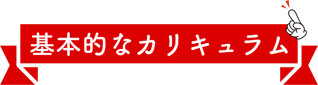 基本的なカリキュラム