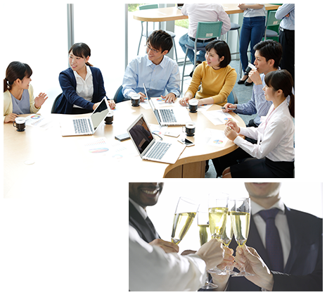 仲間との交流イメージ